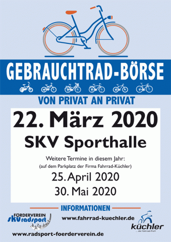 Gebrauchtrad-Börsen 2020